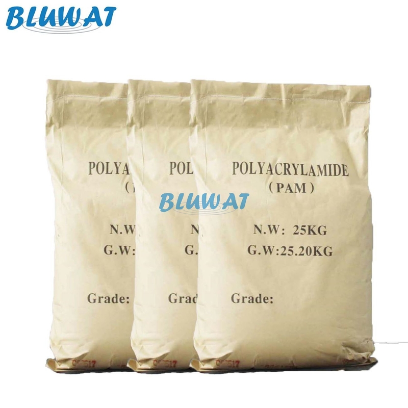 BLUFLOC PAM Powder Grade Anionic Polyacrylamid Copolymer PAM Polymer Chemical
