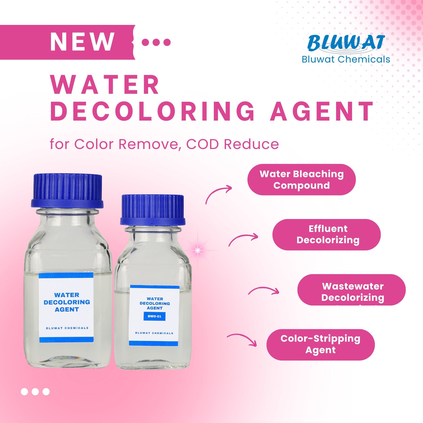 Water Bleaching Compound Effluent Decolorizing Solution Wastewater ...