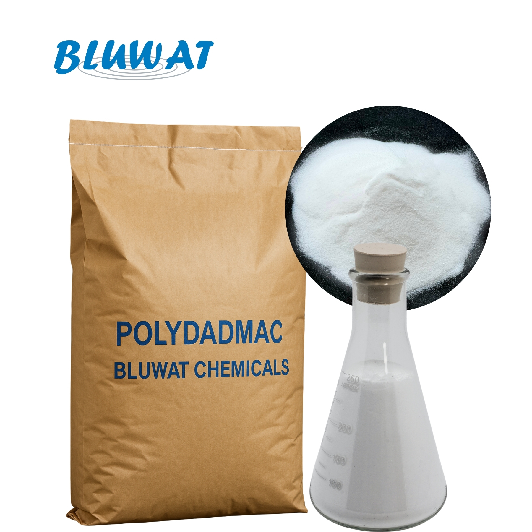 Polydadmac P-Dadmac Bead-Type Polymer Polydadmac Beads High Efficiency Cationic ...