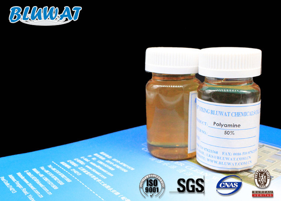 Water Treatment Quaternary Ammonium Cationic Polymer 50% Liquid Polyamine