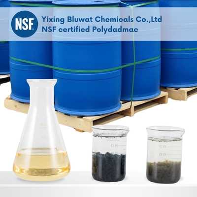 NSF Certified Polydadmac Water Purification Agent  PDADMAC Water Treatment Additives