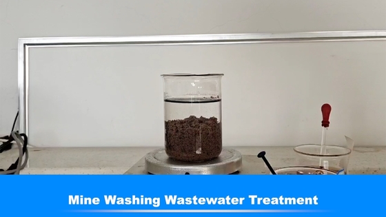 Mine Washing Bluwat Cationic Polyacrylamide Wastewater Treatment Flocculation