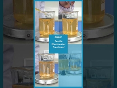 A jar test of Textile Wastewater Treatment