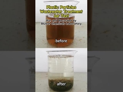Plastic Wastewater Treatment by Bluwat Water Decoloring Agent