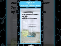 Glass Grinding Wastewater Treatment by Water Decoloring agent, polyacrylamide