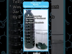 Textile Wastewater treatment by Coagulation and Flocculation