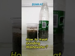 How to treat grinding Machining Wastewater? Coagulation and Flocculation Test