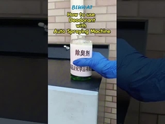 How to Use Plant-Based Odor Control Agent with Auto Spray Equipment | Bluwat Chemicals