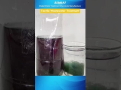 Textile Wastewater Treatment Demo | Fast Color Removal Test in 4 Steps