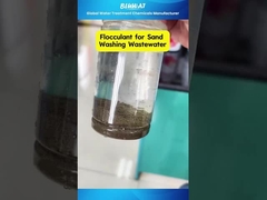 #Flocculant for #SandWashing Wastewater | Fast #Polyacrylamide Reaction Test!