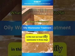 Oil Wastewater Treatment with #Demulsifier and #PAM | Bluwat Chemicals #WastewaterTreatment