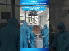 Fast Cosmetics Wastewater Treatment | Decolorizing Agent & Polyacrylamide #shorts #waterpurification